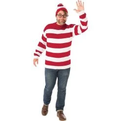 Rubies Where's Waldo Men's Plus Size Costume Halloween