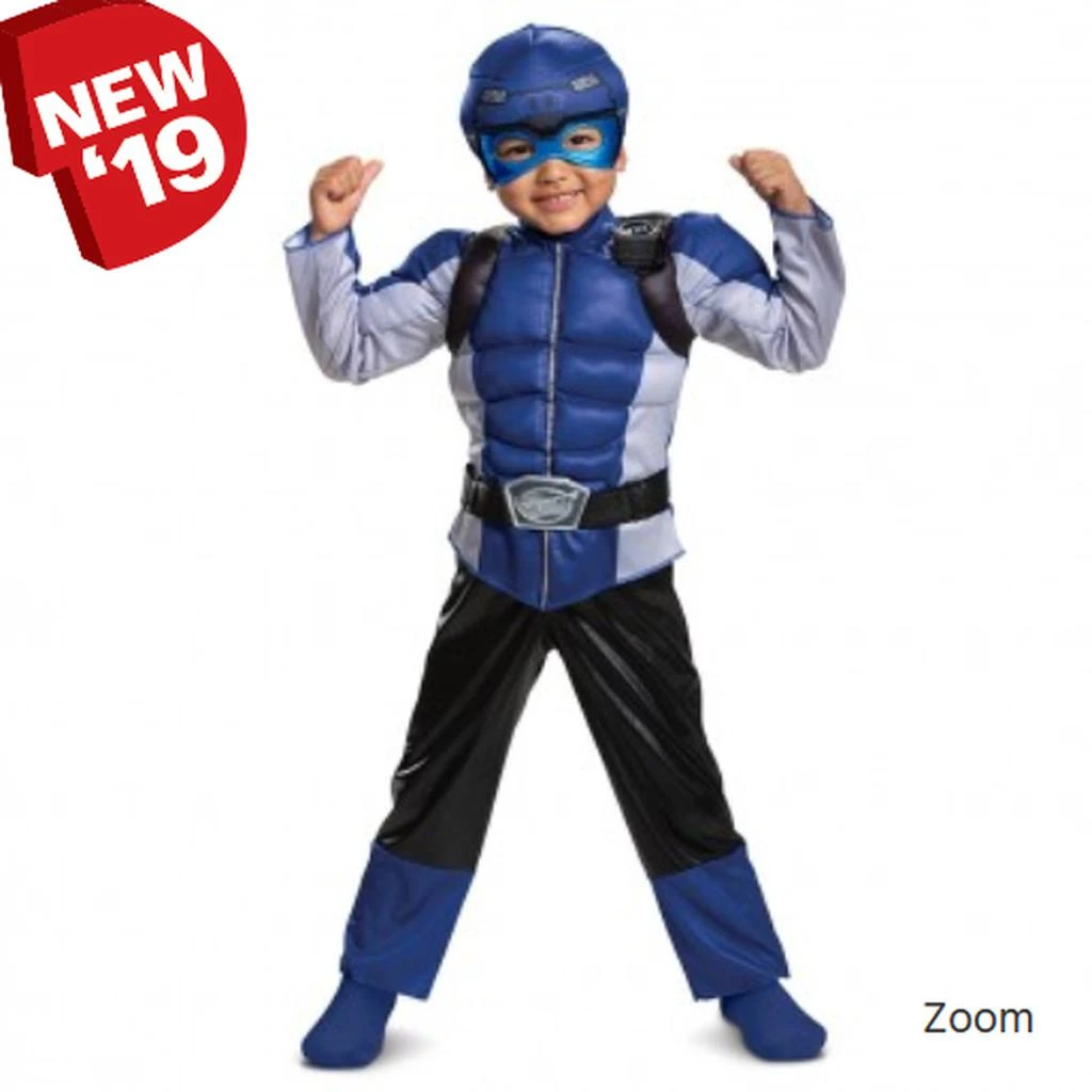 Disguise Blue Power Ranger Beast Toddler Costume Halloween