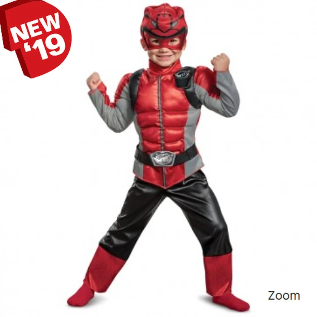 Disguise Halloween Red Power Ranger Beast Toddler Costume