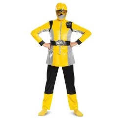 Disguise Yellow Power Ranger Beast Girl's Costume