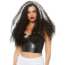 Leg Avenue Halloween Dlx Long Crimped Wig