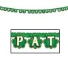 Beistle Happy St Patrick's Day Shamrock Streamer