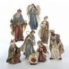 Kurt Adler 8 Pc Nativity Figurine Set