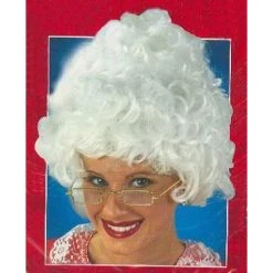 Fun World Wigs Mrs.Santa Wig