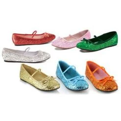Ellie Shoes Halloween Girl's Glitter Ballet Slippers