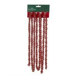 Kurt Adler 9' Twisted Bead Garland Christmas