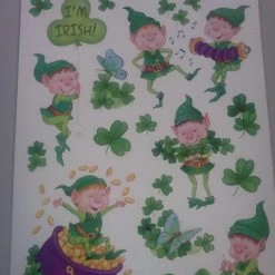 Impact Plastics Happy St. Patrick's Day Window Cling