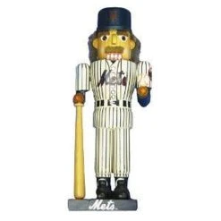 Kurt Adler 14" Mets Player Nutcracker Christmas