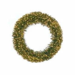 National Tree 60" Norwood Fir Wreath W/ Lights