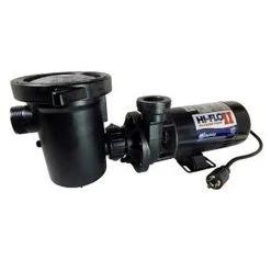 Waterway Plastics Hi-Flo Above Ground Pool Pumps W/ Twist Lock Plug Above Ground Pools