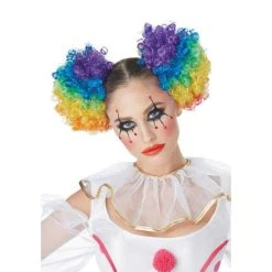 California Costumes Rainbow Clown Puffs Halloween