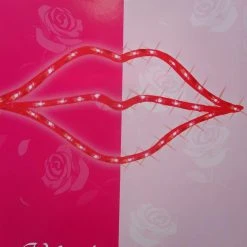 Impact Plastics Valentine's Day Lips Window Light Frame