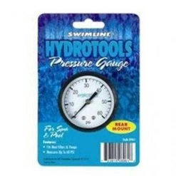 Swimline Rear Mount Pressure Gauge Pool And Patio