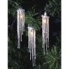Kurt Adler Christmas Beaded Icicle Light Set