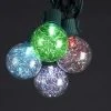 Kurt Adler LED Tinsel Ball Light Set Christmas