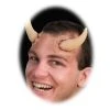 Cinema Secrets Halloween Large Universal Horns - Latex Appliance